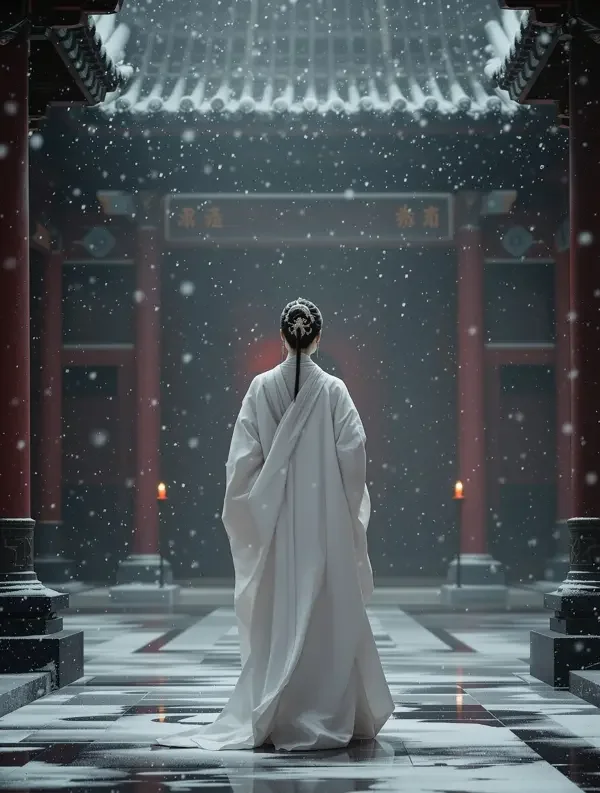 金銮殿前雪封面